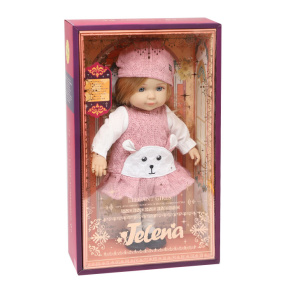 Кукла "Jelena" в розовой одежде, 36 см