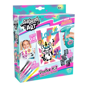 Set de creație cu aerograf și postere