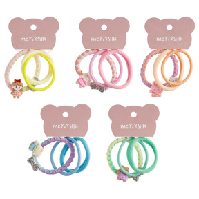 Резинки для волос MESHU Текстура ассорти 3 шт.