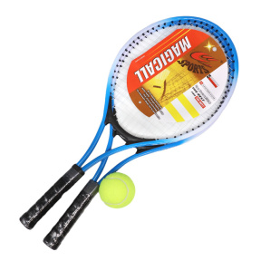 Ракетки для тенниса с мячом и чехлом, синие