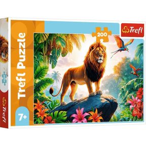 Puzzle "200” Regele junglei