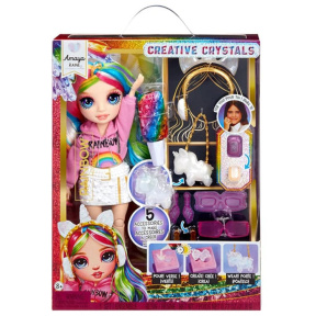 Păpușă Amaya Raine, Rainbow High, seria Creative Crystals