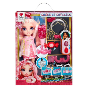 Păpușă Bella Parker, Rainbow High, seria Creative Crystals