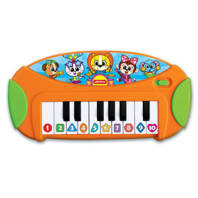 Пианино Любимые песенки Оранжевое