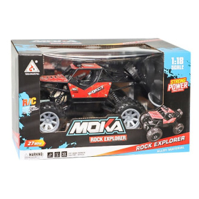 Mașină cu telecomandă Climbing, roșie