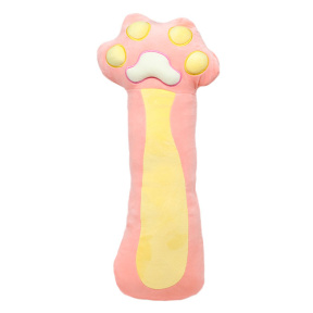 Jucărie de pluș „Cats Paw”, roz-galben