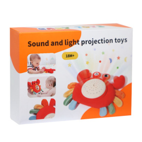 Proiector de pluș "Crab"