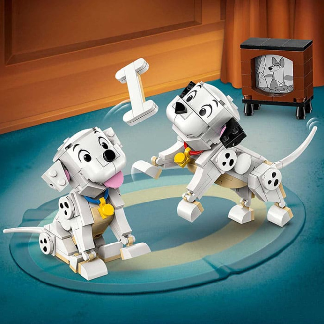 Constructor LEGO Disney Lucky & Penny 101 Dalmatians Puppies