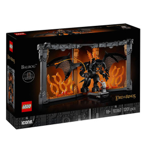 Конструктор LEGO Icons Властелин колец: Balrog Book Nook