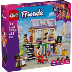 Конструктор LEGO Friends Музыкальный магазин и квартира