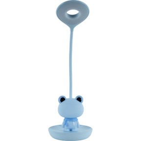 Lampă de masă Kite LED cu baterie Froggy, albastru