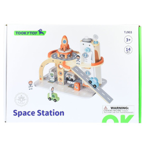 Деревянный игровой набор Космическая станция