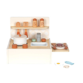 Деревянная кухня для приготовления пищи