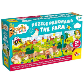 Set de puzzle panoramic Fermă