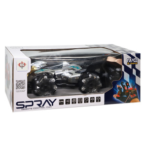 Машина "Spray", со светом и пультом управления, серая