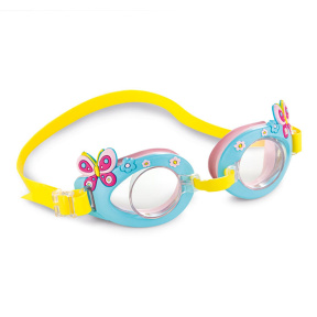 Очки для плавания «Забавные» 3 цвета, 3-8 лет