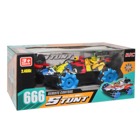 Машина гоночная со светом на п/у, синее колесо