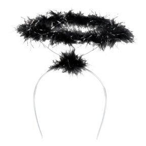 Tiară Neagră "Halo"