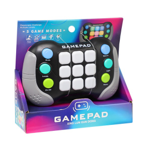 Consolă electronică, negru-sură