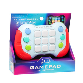 Consolă electronică, roșu-albastru