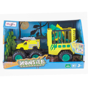 Mașină MAISTO FM Monster Transport 4x4 galben