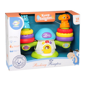 Пирамидки "Озорной балансир" со звуком