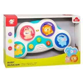 Jucărie gamepad "Animale draguțe” cu lumină și sunet