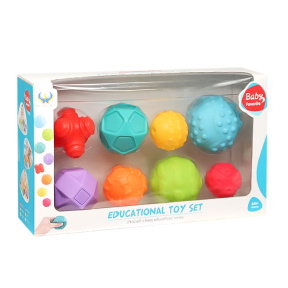 Набор тактильных игрушек, 8 шт