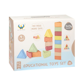 Треугольники для обучения восприятия 9 шт