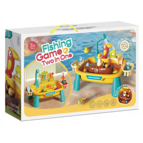 Set de joacă 2 în 1 Mașină de spălat vase și pescuit
