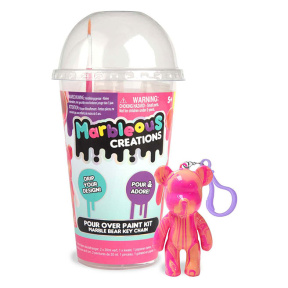 Set de creație Colorează un urs breloc