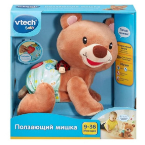 Интерактивная игрушка Ползающий мишка RU