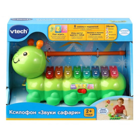 Jucărie muzicală Xilofon Caterpillar Ru