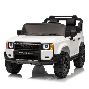 Mașină electrică Toyota 12V10AHx1, 30Wx4, albă
