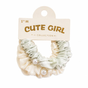 CHA Набор резинок для волос Cute Girl (2 шт.), зеленый микс
