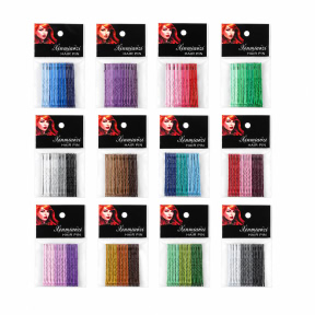 Set agrafe CHA 5 cm (24 buc), colorate