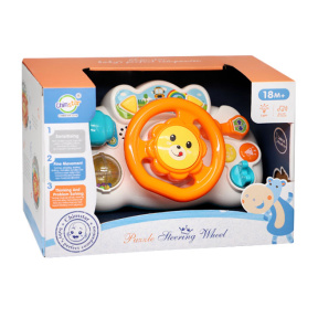 Simulator volan „Leu” cu lumină și sunet, portocaliu