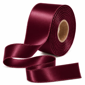 Panglica din satin WP (4,0/22m) - 28 Burgundia