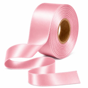 Panglica din satin WP (2,5/22m) - 43 Mătase roz