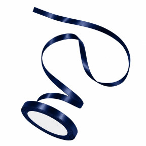 Panglica din satin WP (0,6/22m) - 38 Bleumarin albastru