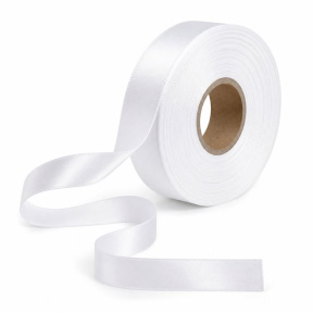 Panglica din satin WP (1,2/22m) - 01 Alb
