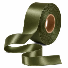 Panglica din satin WP (2,5/22m) - 49 Muşchi verde