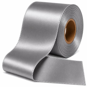 Panglica din satin WP (5,0/22m) - 03 Gri metalic