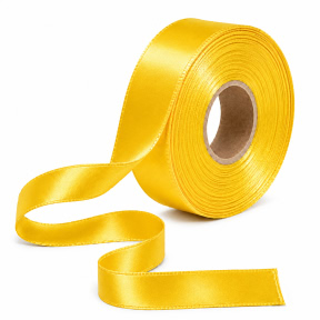 Panglica din satin WP (1,2/22m) - 58 Canar