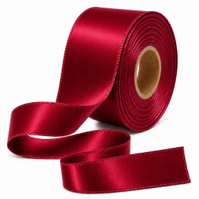 Panglica din satin WP (4,0/22m) - 48 Rubin