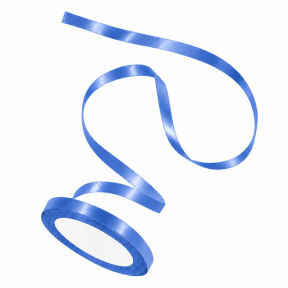 Лента атласная WP (0,6/22м) - 44 Васильковый