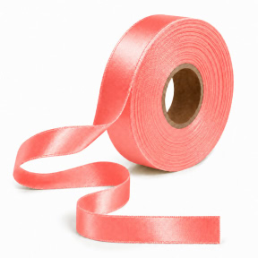 Panglica din satin WP (1,2/22m) - 23 Coral