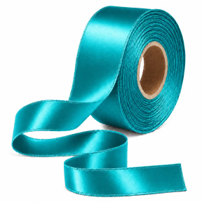Panglica din satin WP (2,5/22m) - 47 Turcoaz