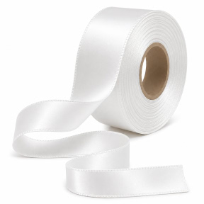 Panglica din satin WP (2,5/22m) - 01 Alb