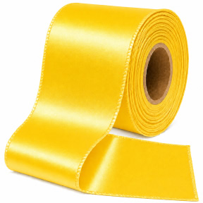 Panglica din satin WP (5,0/22m) - 58 Canar